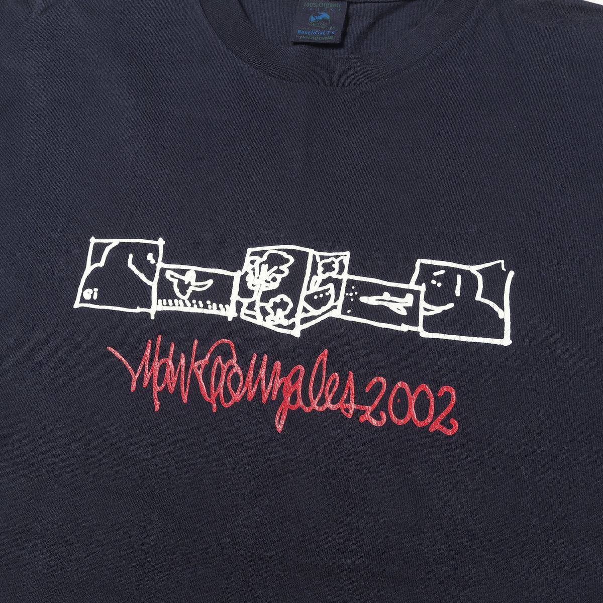 [patagoniaボディ] 00s Mark Gonzales グラフィックプリント ロングスリーブTシャツ