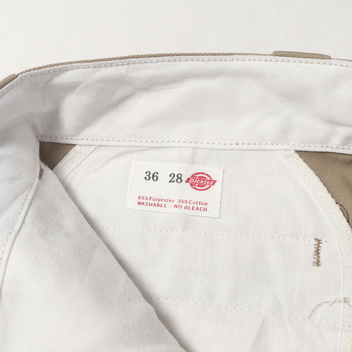 70s チビタグ アルミジップ T/Cツイル ワーク チノパンツ USA製