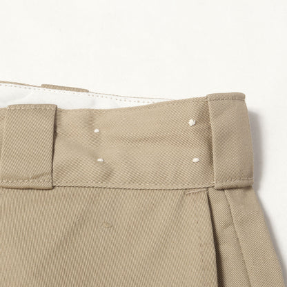 70s チビタグ アルミジップ T/Cツイル ワーク チノパンツ USA製
