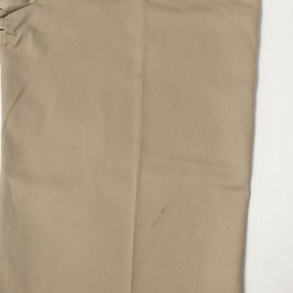70s チビタグ アルミジップ T/Cツイル ワーク チノパンツ USA製