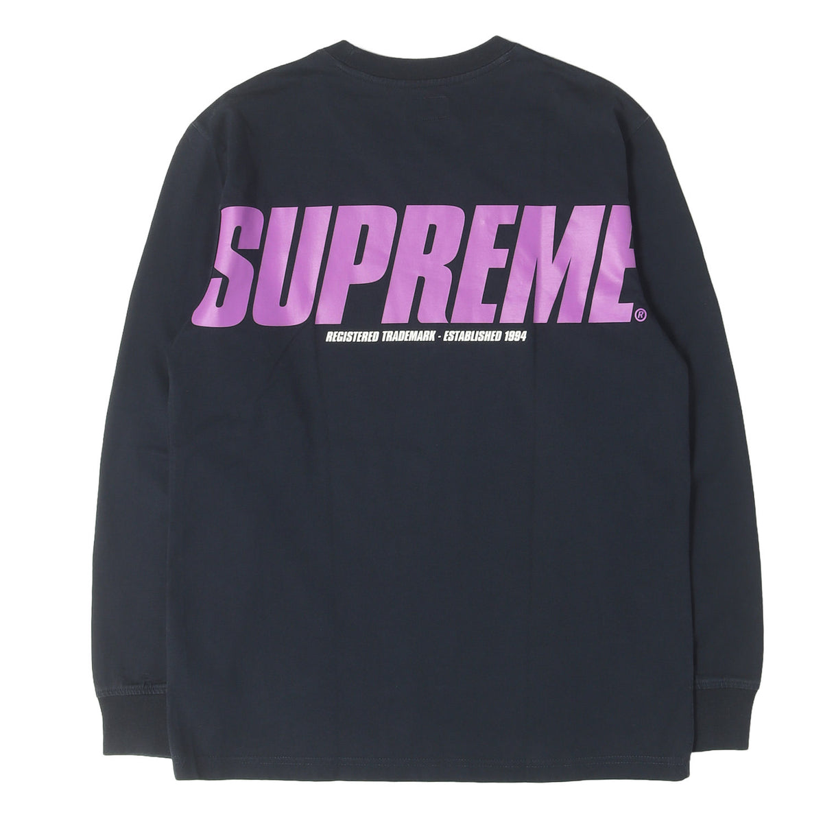 ビッグロゴ ロングスリーブ Tシャツ(Trademark L/S Top)