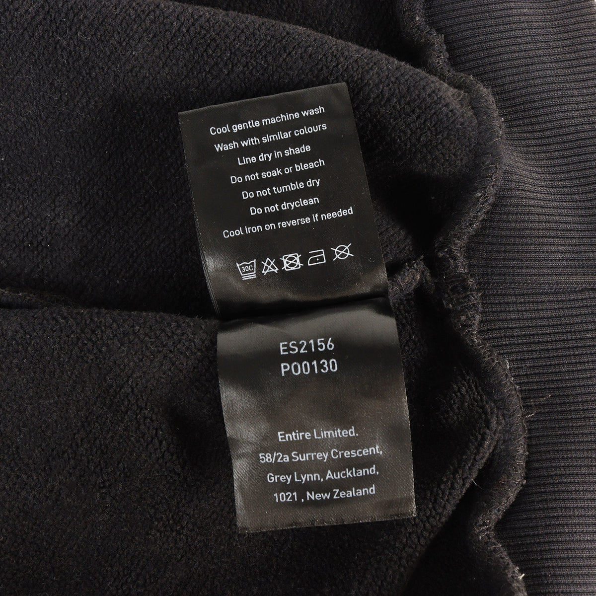 フェード加工 クロップド フルジップ スウェットパーカー(CROPPED FULL ZIP)