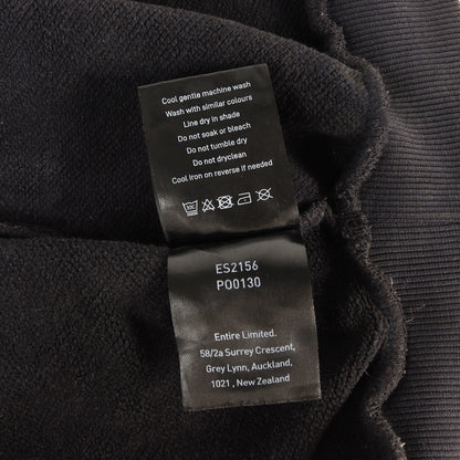 フェード加工 クロップド フルジップ スウェットパーカー(CROPPED FULL ZIP)