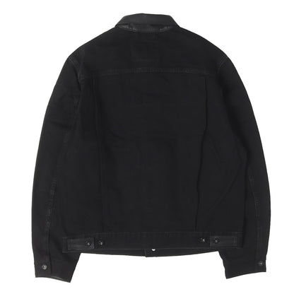 [EDIFICE別注] 25AW 襟レザー 2nd タイプ デニム トラッカージャケット (2nd Type Tracker Jacket)