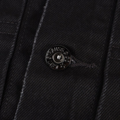 [EDIFICE別注] 25AW 襟レザー 2nd タイプ デニム トラッカージャケット (2nd Type Tracker Jacket)