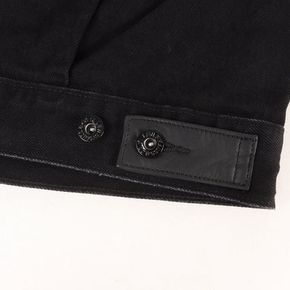 [EDIFICE別注] 25AW 襟レザー 2nd タイプ デニム トラッカージャケット (2nd Type Tracker Jacket)
