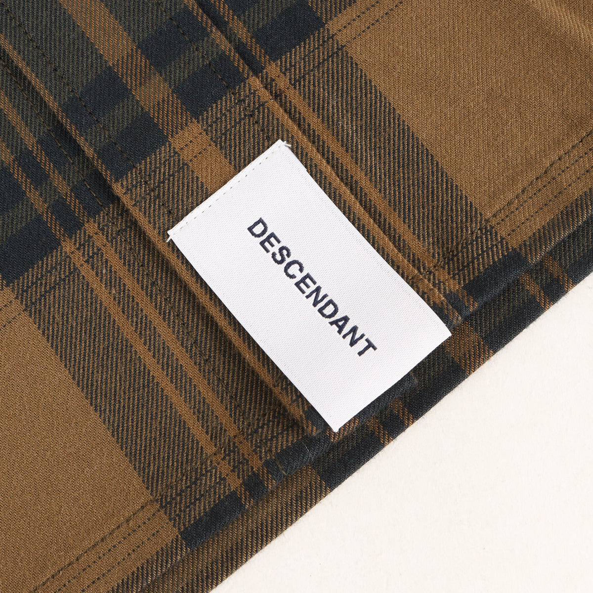21AW コットン チェックシャツ(GORDIE PLAID LS SHIRT FULL SIZE)