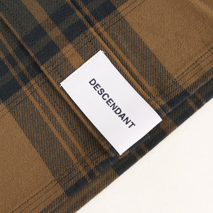 21AW コットン チェックシャツ(GORDIE PLAID LS SHIRT FULL SIZE)