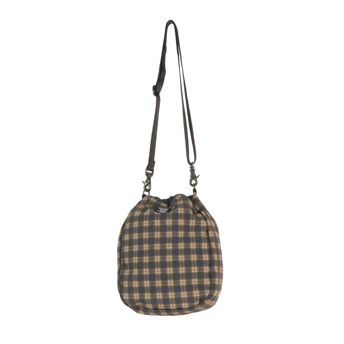 25AW ×STANDARD SUPPLY チェック ショルダーポーチ(CHALK SHOULDER / POUCH / POLY. STANDARD SUPPLY)