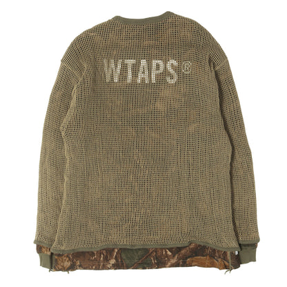 25AW メッシュレイヤード リアルツリーカモ ロングスリーブ Tシャツ(GHILL / LS / COTTON)