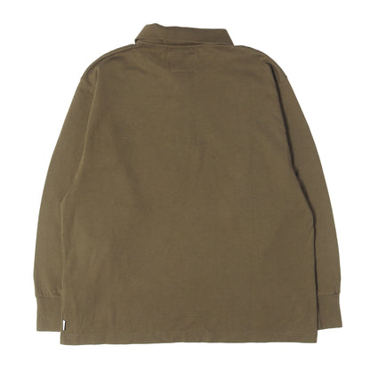 20AW ダンボールニット ロングスリーブ ポロシャツ(OG / POLO LS / NYCO. CORDURA)