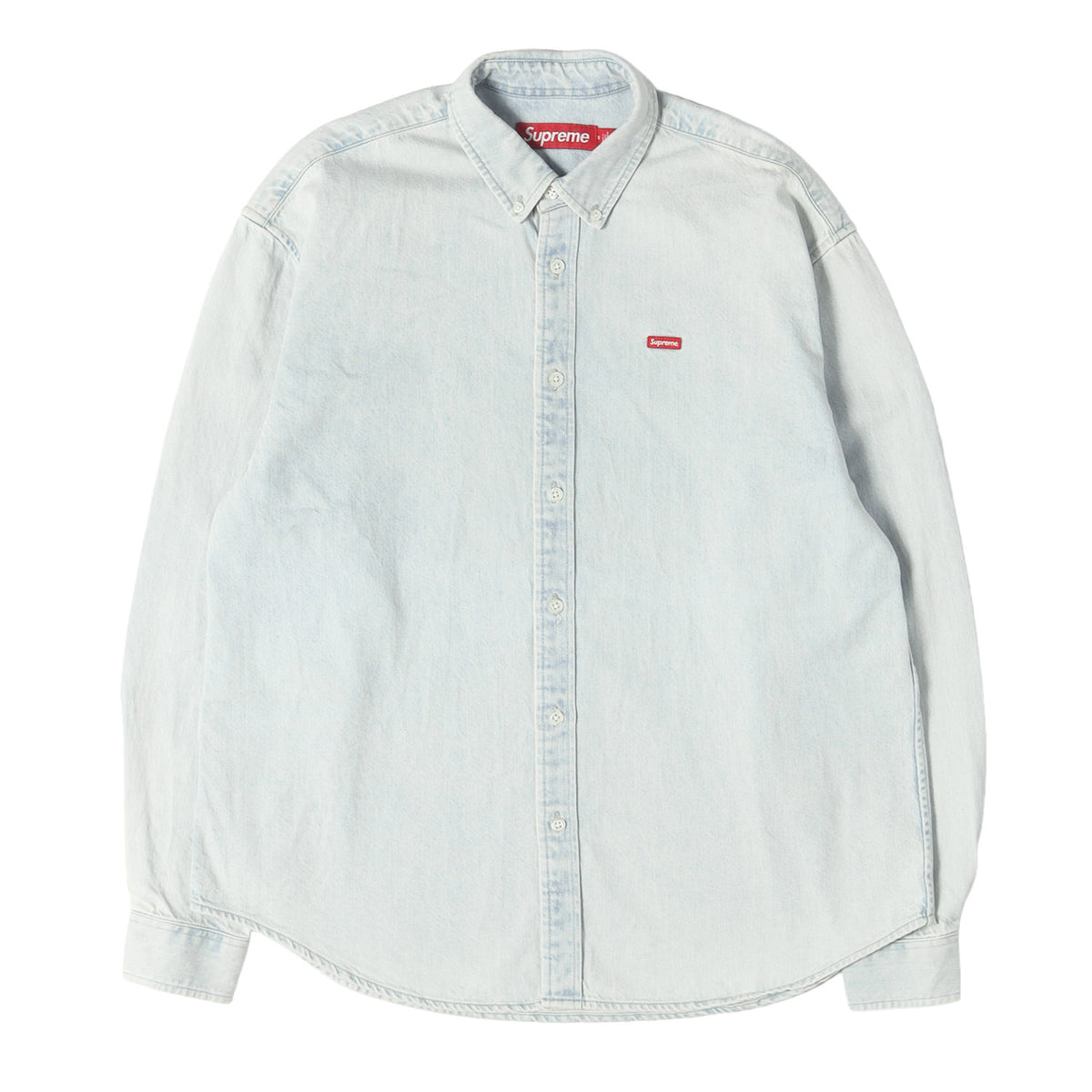 24SS スモールBOX ボタンダウン デニムシャツ(Small Box Shirt)