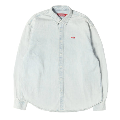 24SS スモールBOX ボタンダウン デニムシャツ(Small Box Shirt)