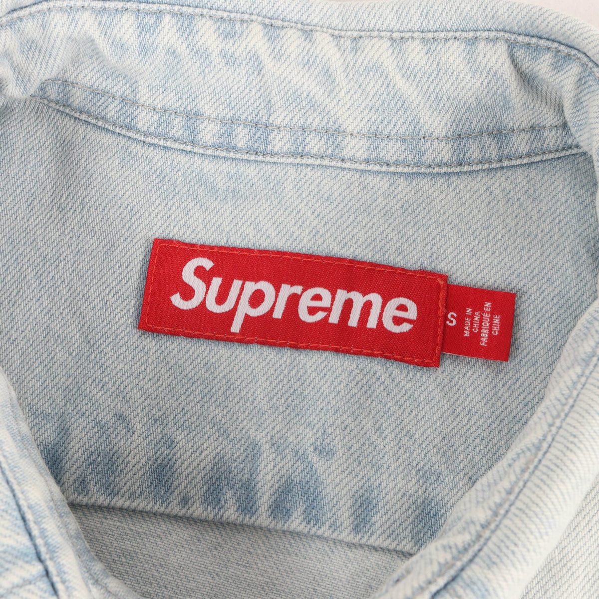 24SS スモールBOX ボタンダウン デニムシャツ(Small Box Shirt)