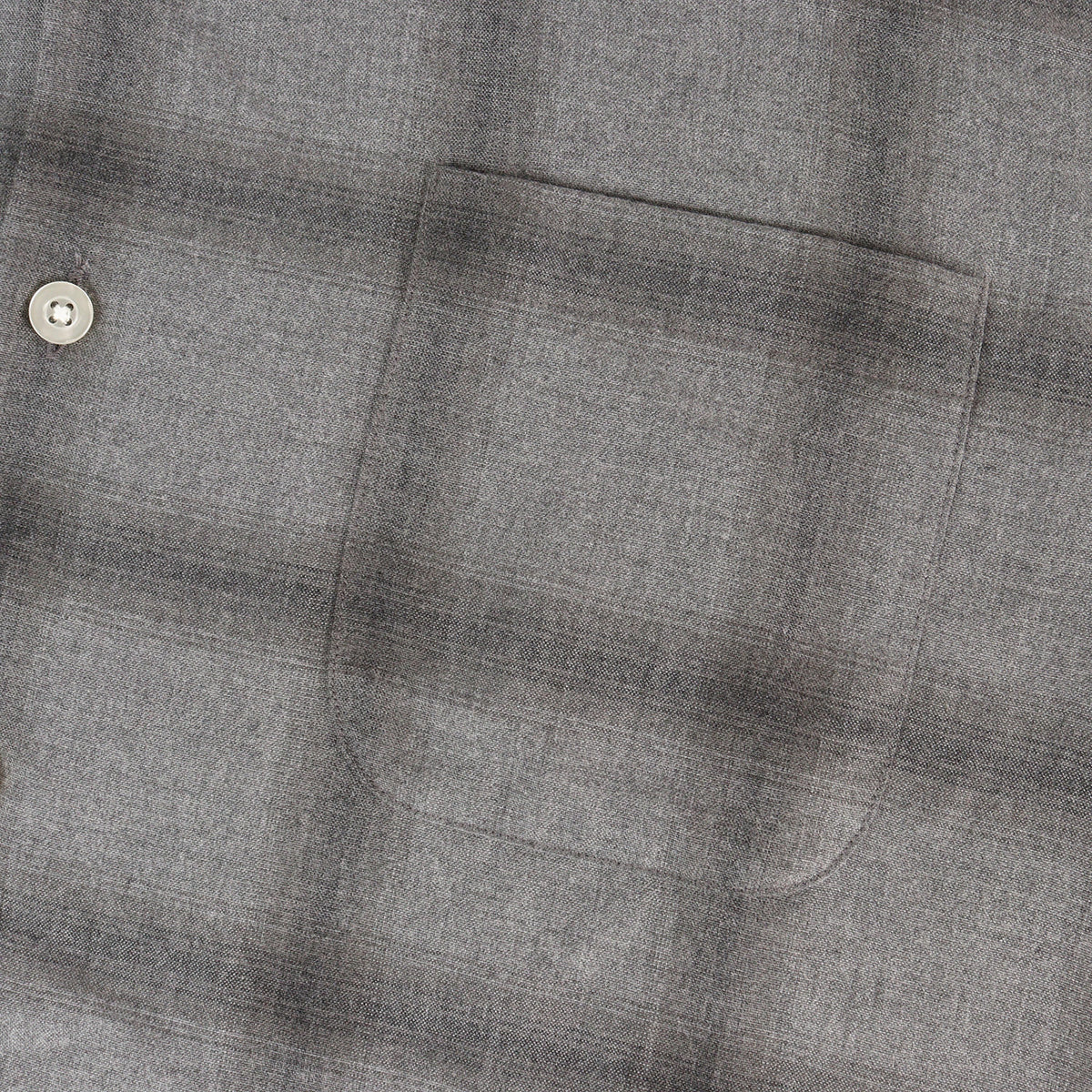26SS オンブレチェック オープンカラー レーヨン シャツ(OMBRE CHECK OPEN COLLAR SHIRT L/S)