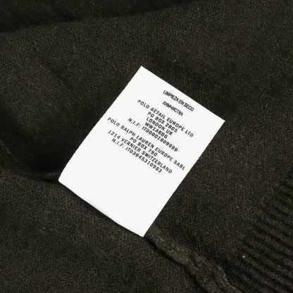 00s ウォッシュ加工 カシミヤ Vネック ニット イタリア製