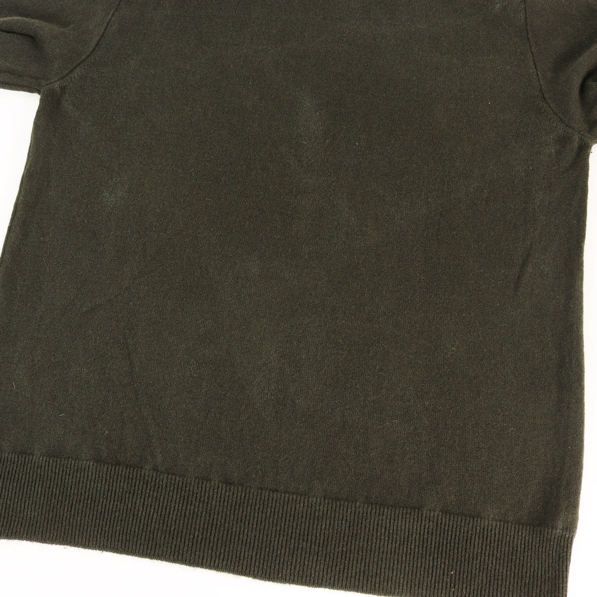 00s ウォッシュ加工 カシミヤ Vネック ニット イタリア製