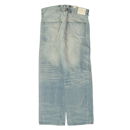 バックルバック付き ヴィンテージ加工 ペインター デニムパンツ (BUCKLE BACK JEAN) USA製