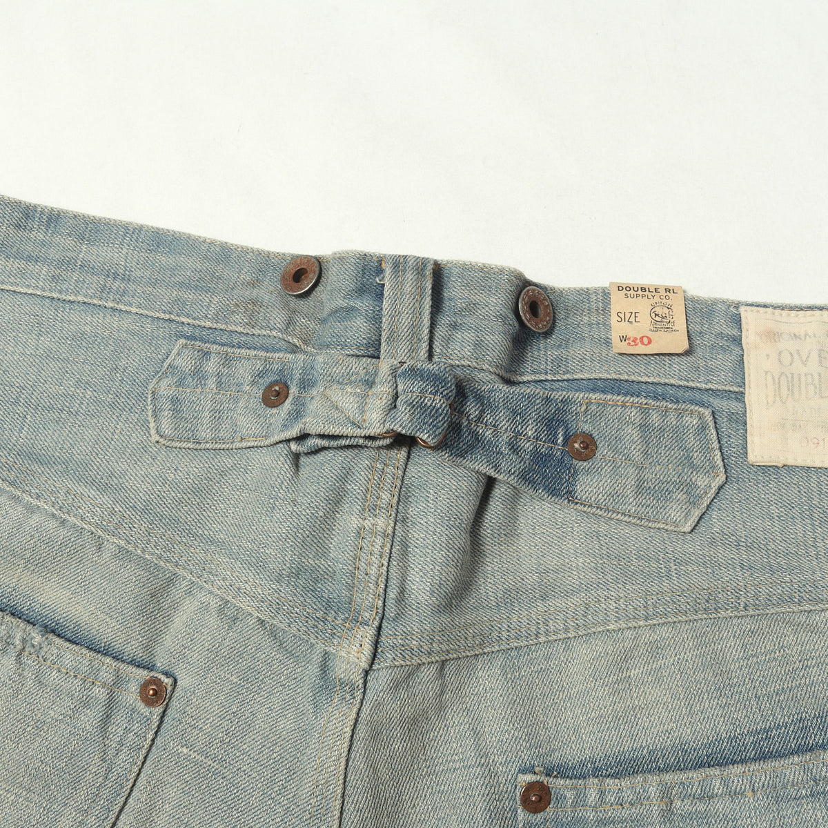 バックルバック付き ヴィンテージ加工 ペインター デニムパンツ (BUCKLE BACK JEAN) USA製