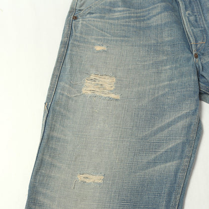 バックルバック付き ヴィンテージ加工 ペインター デニムパンツ (BUCKLE BACK JEAN) USA製
