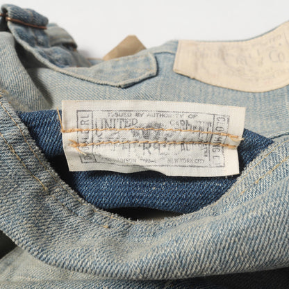 バックルバック付き ヴィンテージ加工 ペインター デニムパンツ (BUCKLE BACK JEAN) USA製