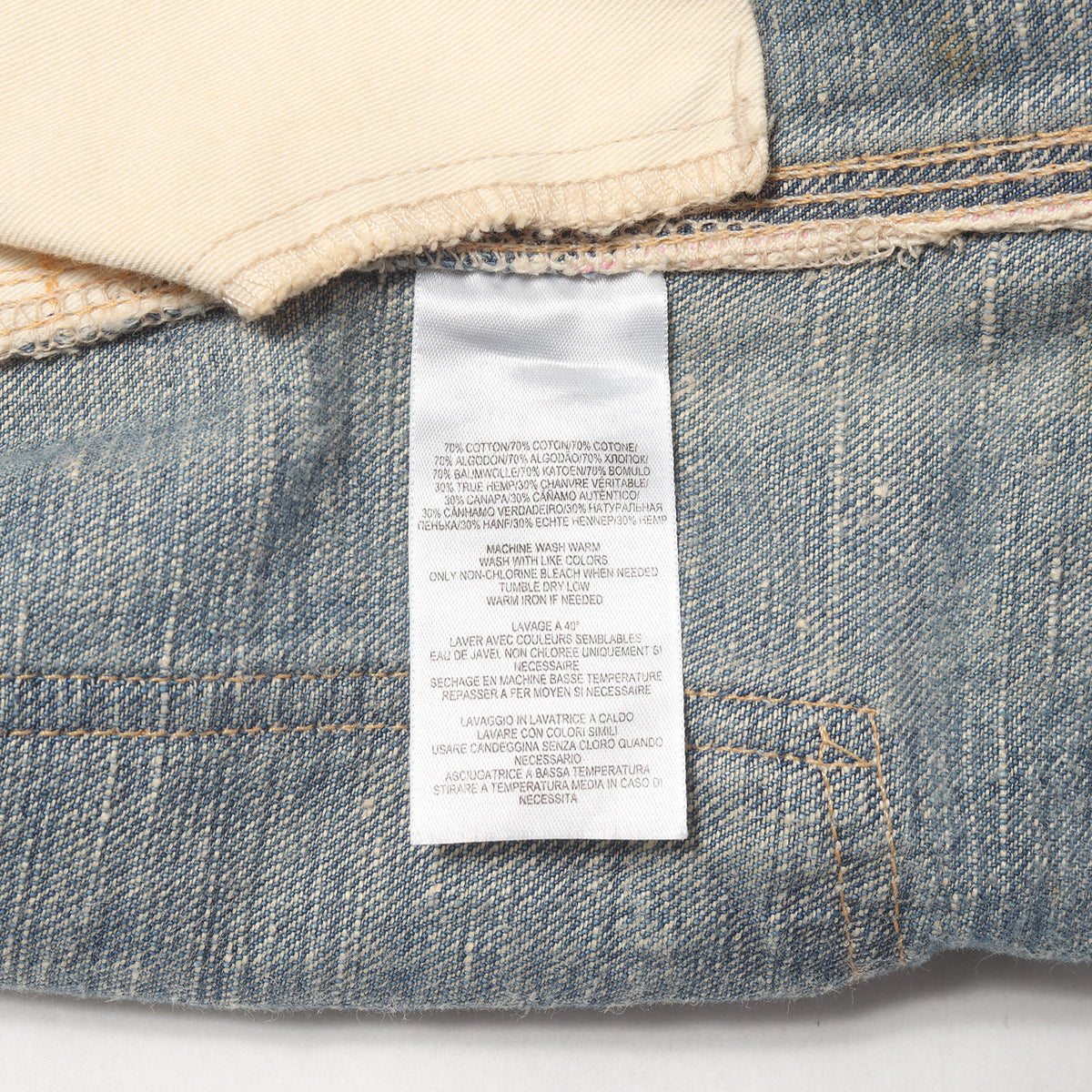 バックルバック付き ヴィンテージ加工 ペインター デニムパンツ (BUCKLE BACK JEAN) USA製