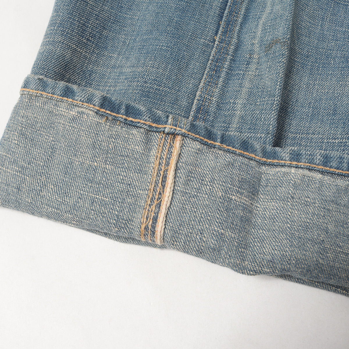 バックルバック付き ヴィンテージ加工 ペインター デニムパンツ (BUCKLE BACK JEAN) USA製