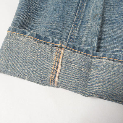 バックルバック付き ヴィンテージ加工 ペインター デニムパンツ (BUCKLE BACK JEAN) USA製