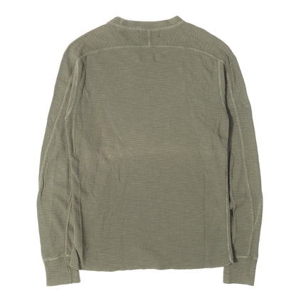 00s サーマル クルーネック ロングスリーブ Tシャツ
