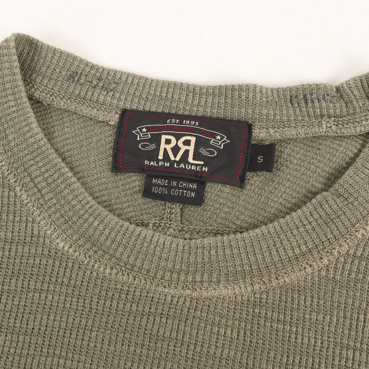 00s サーマル クルーネック ロングスリーブ Tシャツ