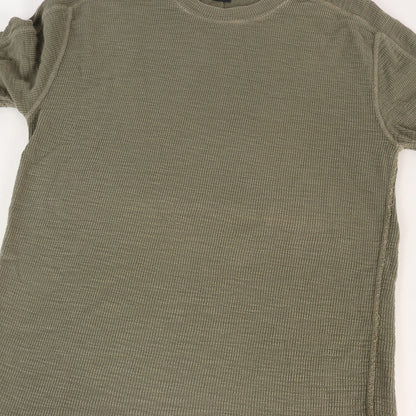 00s サーマル クルーネック ロングスリーブ Tシャツ