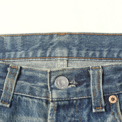[雰囲気抜群] 90s 501 デニムパンツ / USA製 501-0000 ボタン裏刻印552