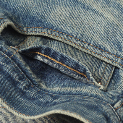 [雰囲気抜群] 90s 501 デニムパンツ / USA製 501-0000 ボタン裏刻印552