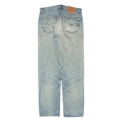 [雰囲気抜群] 90s 501 デニムパンツ / USA製 501-0000 ボタン裏刻印552