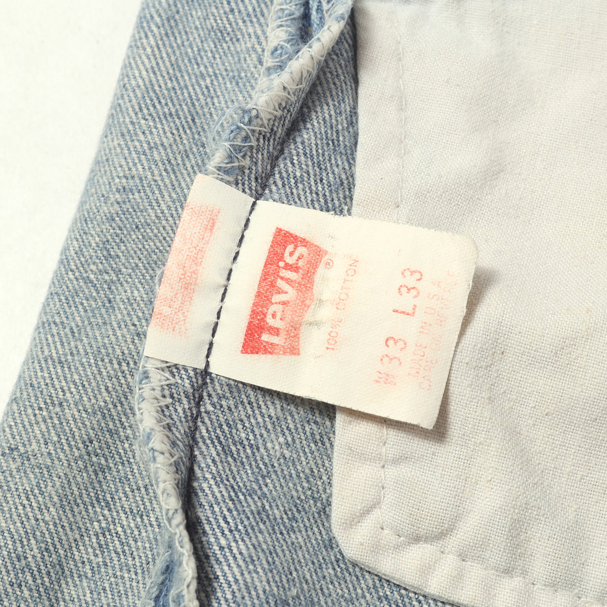 [雰囲気抜群] 90s 501 デニムパンツ / USA製 501-0000 ボタン裏刻印552