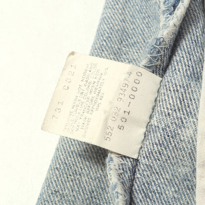 [雰囲気抜群] 90s 501 デニムパンツ / USA製 501-0000 ボタン裏刻印552