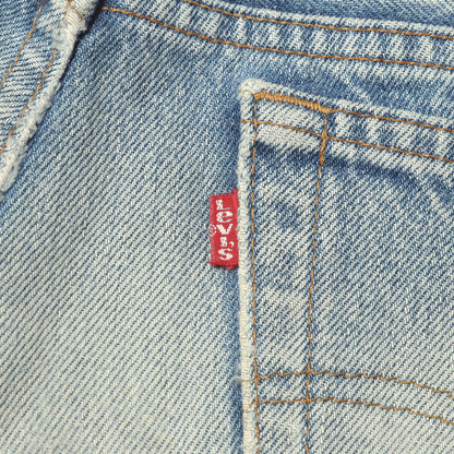 [雰囲気抜群] 90s 501 デニムパンツ / USA製 501-0000 ボタン裏刻印552