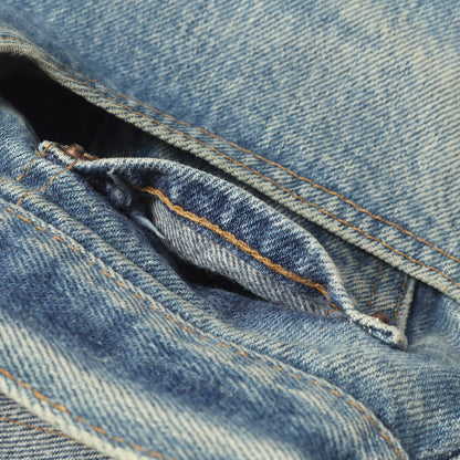 [雰囲気抜群] 90s 501 デニムパンツ / USA製 501-0000 ボタン裏刻印552