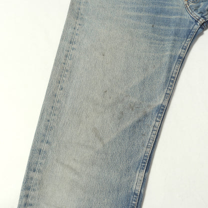 [雰囲気抜群] 90s 501 デニムパンツ / USA製 501-0000 ボタン裏刻印552