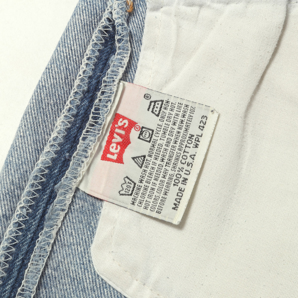 [雰囲気抜群] 90s 501 デニムパンツ / USA製 501-0000 ボタン裏刻印524