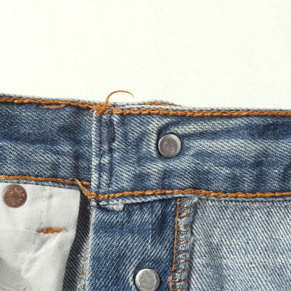 [雰囲気抜群] 90s 501 デニムパンツ / USA製 501-0000 ボタン裏刻印524