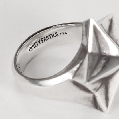 ×WOLF'S HEAD スターリング(STAR RING)