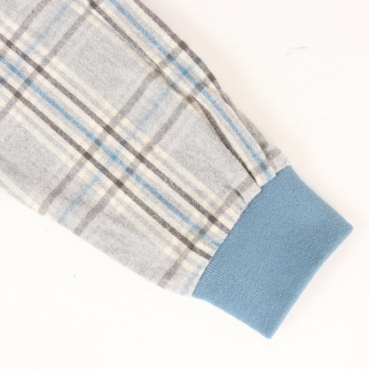 26AW リブ付き チェック フランネルシャツ(FLANNEL CHECK RIBBED SHIRT)