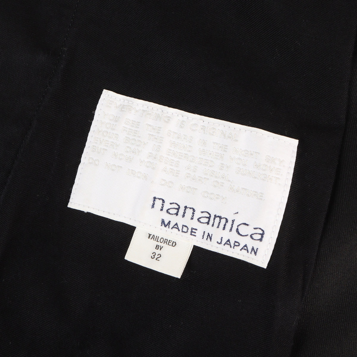 23AW ストレート チノパンツ(Straight Chino Pants)