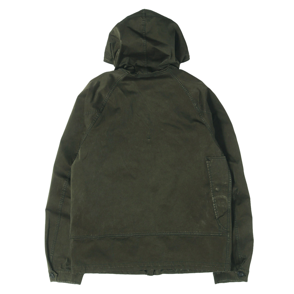 マイクロファイバージャージー アノラック ジャケット(ANORAK GARMENT DYED POLYESTER / NYLON MICRO-FIBER JERSEY)