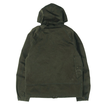 マイクロファイバージャージー アノラック ジャケット(ANORAK GARMENT DYED POLYESTER / NYLON MICRO-FIBER JERSEY)