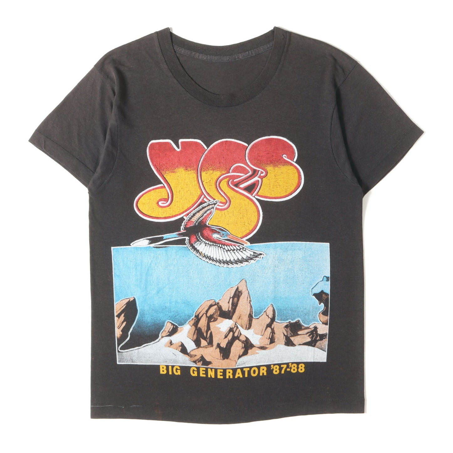 [雰囲気抜群] 80s Yes Big Generator イエス Tシャツ