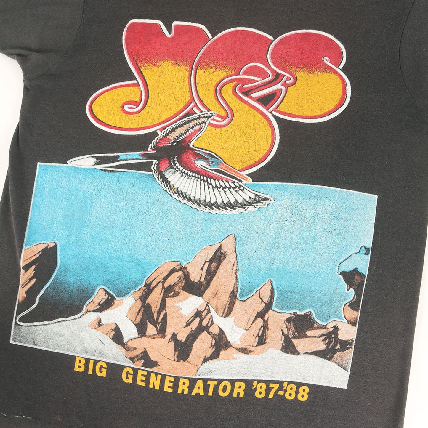 [雰囲気抜群] 80s Yes Big Generator イエス Tシャツ