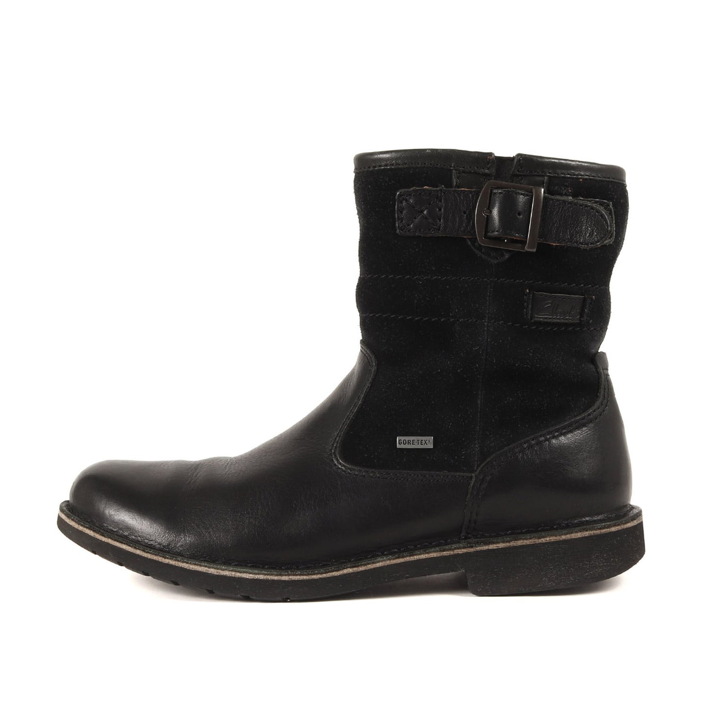 GORE-TEX スウェード コンビ レザー ペコスブーツ