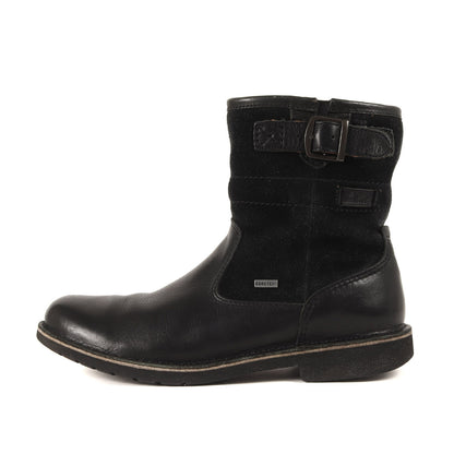 GORE-TEX スウェード コンビ レザー ペコスブーツ